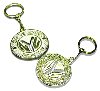 On the Town the Broadway Musical - Subway Token Logo Keychain 